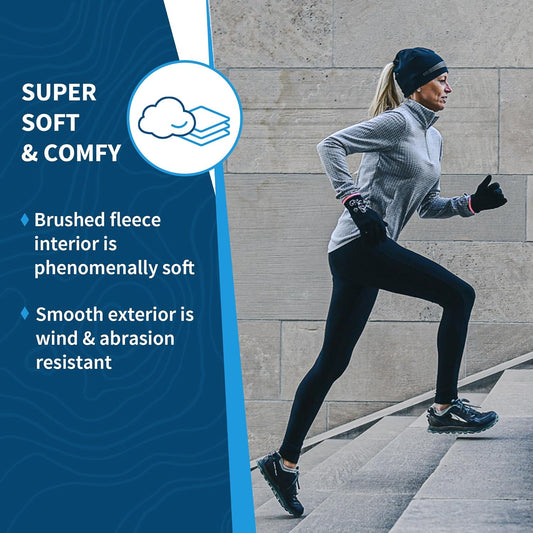 Womens Touchscreen Running Gloves - Accessories for Women Winter - Hiking, Biking, Sports